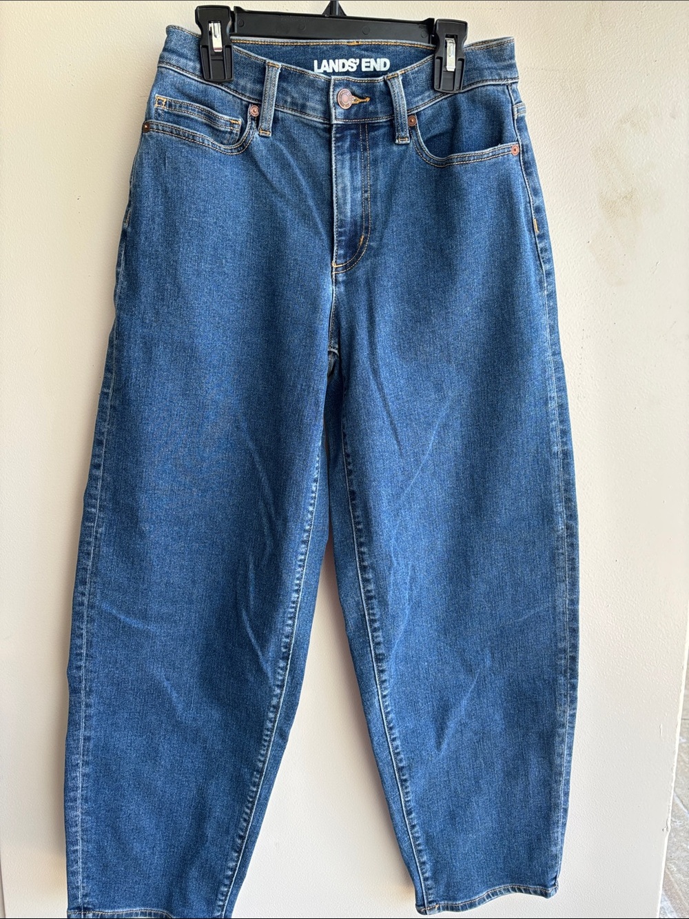 Lands' End Barrel Jeans Size 2